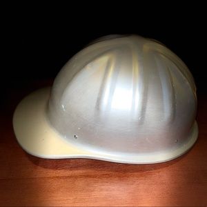 Vtg Welsh Manufacturing Co. Aluminum Hard Hat